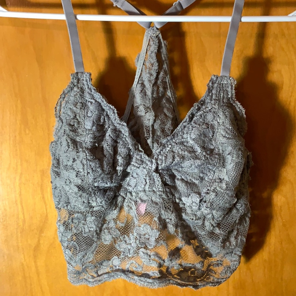 Grey bralette